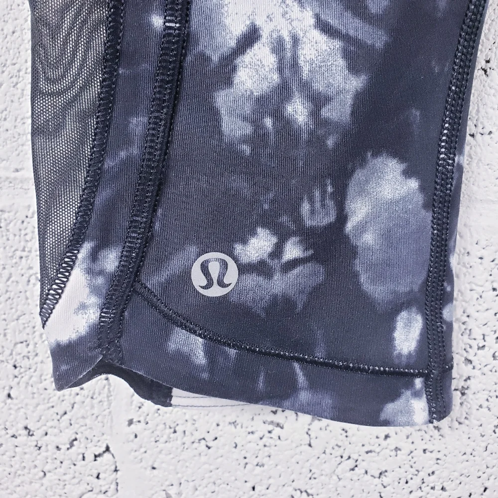 Lululemon Sun Runner Crop Womens 4 Black Pull On Athletic Stretch Luxtreme Pant‎